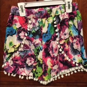 Floral shorts